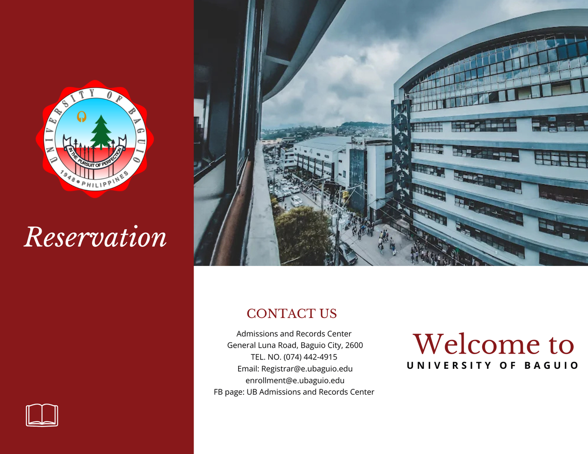 Reservation for Academic Year 2026-2027